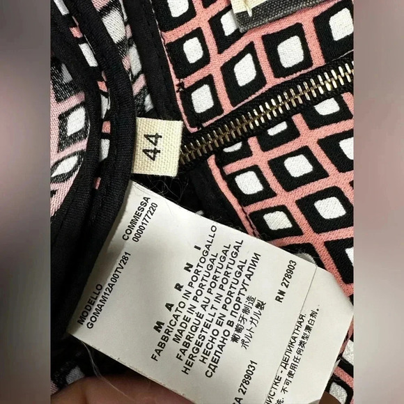 Marni Half Pleated Skirt Size 44 - Picture 4 of 9